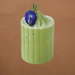 ชาเขียวนมปั่น