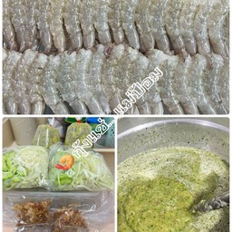 กุ้งแช่น้ำปลา...แม่ป้อม