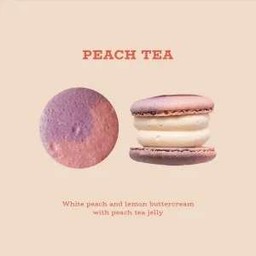 Peach Tea Macaron