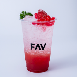 Strawberry Jelly Sparkling Soda