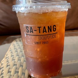 ชาเปลือกโกโก้น้ำตาลหล่อฮังก๊วย