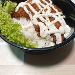 ข้าวไก่ย่างเทอริยากิ&ไก่ทอดซอสเกาหลี