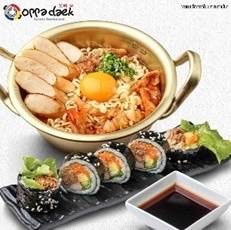 รามยอนกิมจิ + คิมบับหมูย่าง