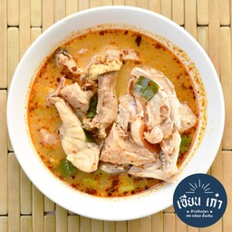 ต้มยำปลาน้ำข้นรสแซ่บ 200 กรัม (เลือกชนิดปลาได้)