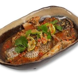 ปลานึ่งมะนาว