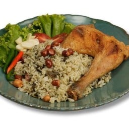 ยำข้าวใบชา