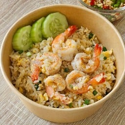 กะเพราไข่ข้น