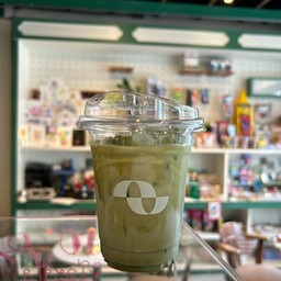 Shizuoka White Peach Matcha Latte