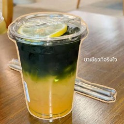 ชาเขียวน้ำผึ้งมะนาว