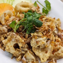 Deep Fried Squid With Garlic And Pepper