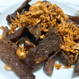 เนื้อทอดกระเทียมพริกไทย