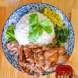 ข้าวคากิ+ไส้