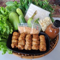 แหนมเนืองจัดชุด 5 ไม้ (❌️ไม่หั่นผัก)