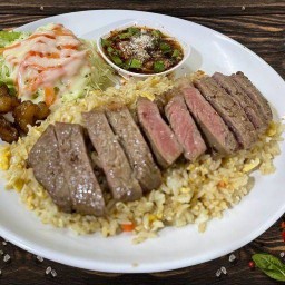 สเต็กอาตี๋ X อาตี๋ข้าวเนื้อทอด @บางพลี สาขา@บางพลี