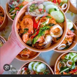ข้าวไข่ข้นห่อหมกทะเล