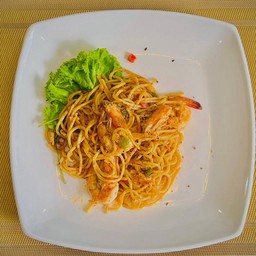 สปาเก็ตตี้คาโบนาร่า สไปซี่