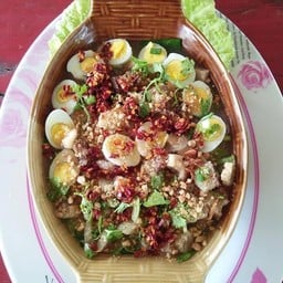 ก๋วยจั๊บญวนไข่นกกะทา ไม่มี