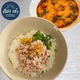 ข้าวต้ม (ซุปต้มยำ) หมูสับ100กรัม