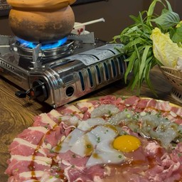 แจ่วฮ้อน ชุดรวมสุดคุ้ม(เนื้อ+ หมู +ทะเล) ขนาดใหญ่