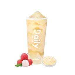 ชาเขียวมะลิลิ้นจี่ยาคูลท์ปั่น เยลลี่ลิ้นจี่ - Lychee on Cloud