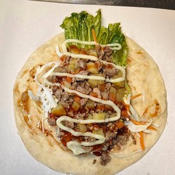 เคบับ หมูผัดซอส