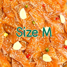 แซลมอนดองซีอิ๊ว size M