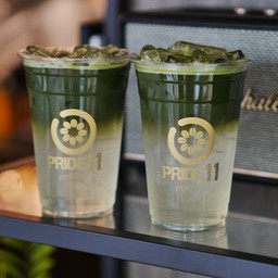 โปรโมชั่นชาเขียวมัทฉะน้ำช่อดอกมะพร้าว 2 แก้ว