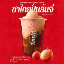 ชาไทยปั่นลิ้นจี่