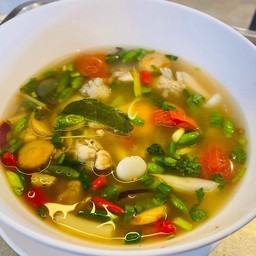 ต้มยำไก่บ้าน ถ้วย