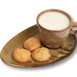 นมสดร้อนพร้อมมันเลย