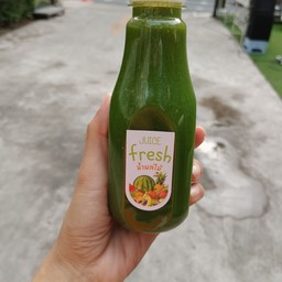 ลดน้ำหนัก  250ml สับปะรด ปวยเล้ง ขิง มะนาว