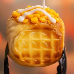 ปังปิ้งไส้ข้าวโพดนมข้น