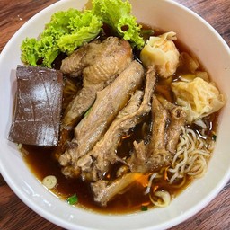 ก๋วยเตี๋ยว-เกี๊ยวกุ้ง+เป็ดตุ๋น