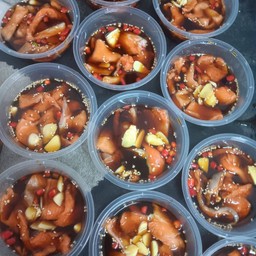 แซลมอนดองซีอิ๊วเกาหลี