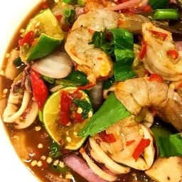 ยำแซ่บอาซ้อเล็ก - หน้า รพ.กุมภวาปี
