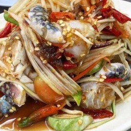 [อร่อยซ่ากับโค้ก] ตำปูม้า +  โค้กออริจินอล 325มล. (กระป๋อง)