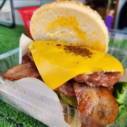 ดับเบิ้ลชีสเบคอน (ไส้2+ชีส+เบคอน)