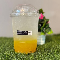 สัปปะรดโซดา ( แก้วโอ่ง )