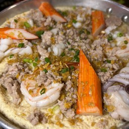 ไข่ตุ๋นหม้อไฟทรงเครื่อง