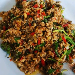 ผัดกบนา ราคา80฿