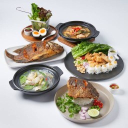 ร้านปลานิลลุงเริง by Rico Family Space บางใหญ่ นนทบุรี