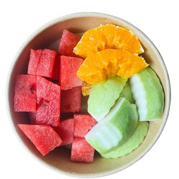 ส้ม+แตงโม+ฝรั่งกิมจู