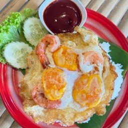 ข้าวไข่ดาวกุ้ง