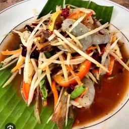 ตำกุ้งสด