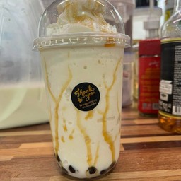 นมหมีวานิลาปั่น
