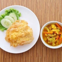 ข้าวไข่เจียวหมูสับ
