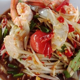 ตำกุ้ง2ใจ