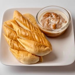 ซอฟท์โรลนมสด เเยกจิ้ม สังขยาชาไทย