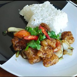 ข้าว พริกไทยดำ