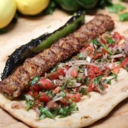 Lamb Shish Kebab Wrap